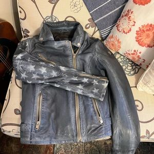 Women’s leather jacket by Mauritius